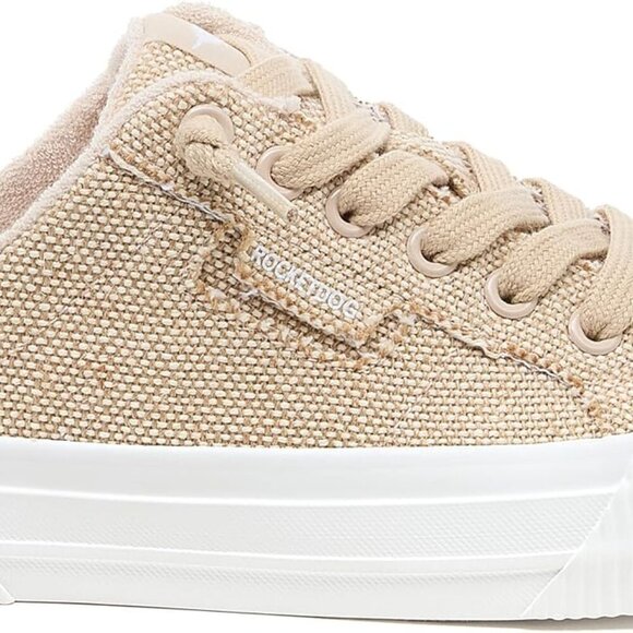 Women's Cotton Mule Sneakers Rubber Sole Comfort Indoor Outdoor Casual - Picture 6 of 7